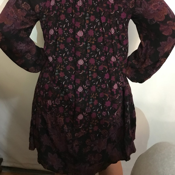 Free People Floral Flowy Dress - Picture 2 of 4